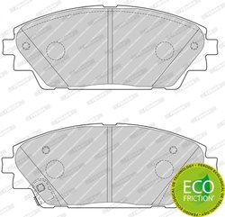 Set placute frana Ferodo FDB4446