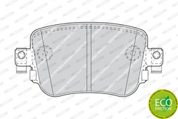Set placute frana Ferodo FDB4485