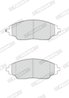 SET PLACUTE FRANA FERODO FDB4496 - Compatibil cu CHEVROLET
