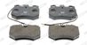 Set placute frana Ferodo FDB455