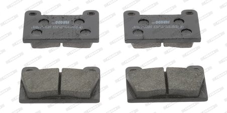 SET PLACUTE FRANA FERODO FDB461 - Compatibil cu SKODA, WARTBURG