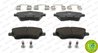 Set placute frana Ferodo FDB4612