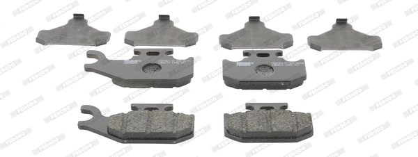 SET PLACUTE FRANA FERODO FDB4614 - Compatibil cu RENAULT