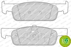 Set placute frana Ferodo FDB4615