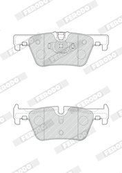 SET PLACUTE FRANA FERODO FDB4670 - Compatibil cu BMW