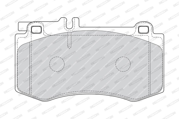 SET PLACUTE FRANA FERODO FDB4694 - Compatibil cu MERCEDES-BENZ