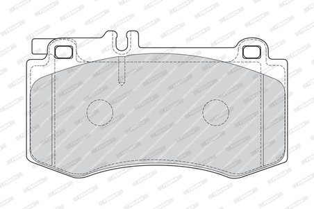 SET PLACUTE FRANA FERODO FDB4694 - Compatibil cu MERCEDES-BENZ