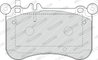 Set placute frana Ferodo FDB4696