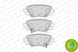SET PLACUTE FRANA FERODO FDB4700 - Compatibil cu MAZDA