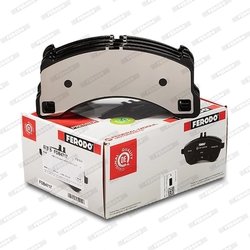SET PLACUTE FRANA FERODO FDB4717 - Compatibil cu PORSCHE