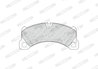 SET PLACUTE FRANA FERODO FDB4717 - Compatibil cu PORSCHE