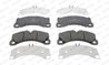 SET PLACUTE FRANA FERODO FDB4717 - Compatibil cu PORSCHE