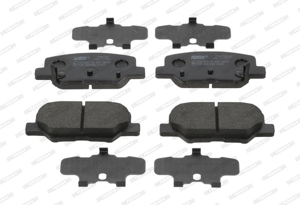 SET PLACUTE FRANA FERODO FDB4739 - Compatibil cu CITROEN, MAZDA, MITSUBISHI, PEUGEOT