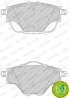 Set placute frana Ferodo FDB4766