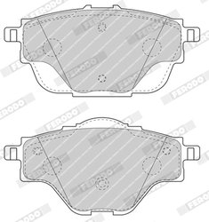 Set placute frana Ferodo FDB4766