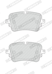 Set placute frana Ferodo FDB4807