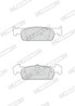 Set placute frana Ferodo FDB4822
