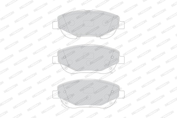 SET PLACUTE FRANA FERODO FDB4824 - Compatibil cu TOYOTA