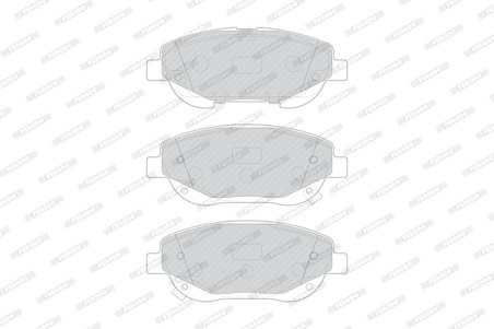 SET PLACUTE FRANA FERODO FDB4824 - Compatibil cu TOYOTA