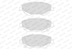 SET PLACUTE FRANA FERODO FDB4824 - Compatibil cu TOYOTA
