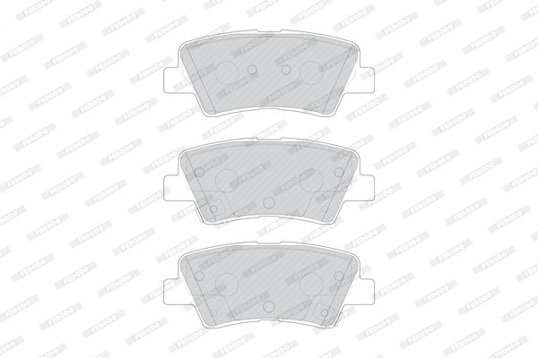 Set placute frana Ferodo FDB4833