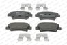 Set placute frana Ferodo FDB4833