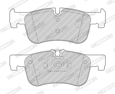 Set placute frana Ferodo FDB4844