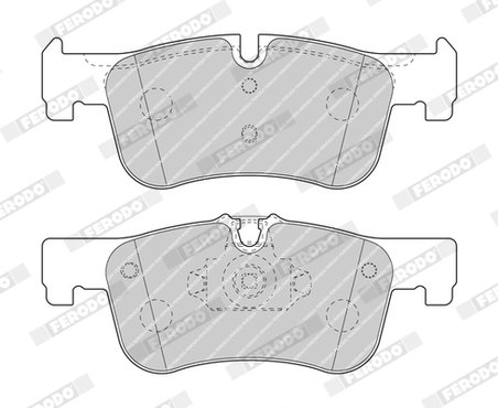 Set placute frana Ferodo FDB4844