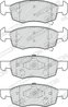 Set placute frana Ferodo FDB4866