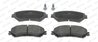SET PLACUTE FRANA FERODO FDB4869 - Compatibil cu RENAULT