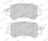 SET PLACUTE FRANA FERODO FDB4892 - Compatibil cu MAZDA