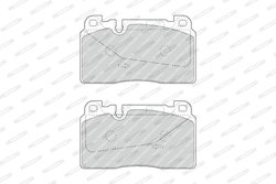 SET PLACUTE FRANA FERODO FDB4908 - Compatibil cu AUDI, PORSCHE