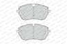 SET PLACUTE FRANA FERODO FDB4929 - Compatibil cu CITROEN, DS, OPEL, PEUGEOT, VAUXHALL