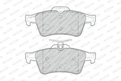 Set placute frana Ferodo FDB4935