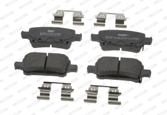 SET PLACUTE FRANA FERODO FDB4938 - Compatibil cu OPEL, VAUXHALL
