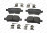 SET PLACUTE FRANA FERODO FDB4938 - Compatibil cu OPEL, VAUXHALL