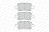 SET PLACUTE FRANA FERODO FDB4938 - Compatibil cu OPEL, VAUXHALL
