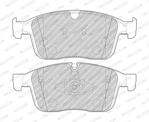 SET PLACUTE FRANA FERODO FDB4943 - Compatibil cu VOLVO