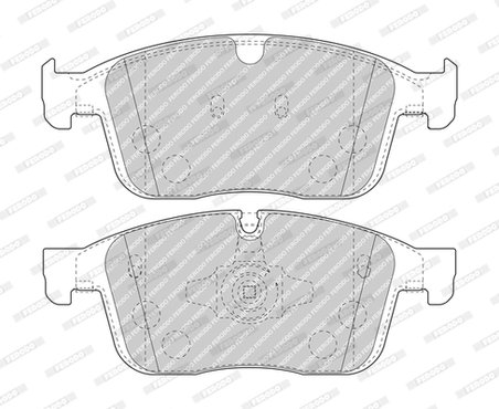 SET PLACUTE FRANA FERODO FDB4943 - Compatibil cu VOLVO
