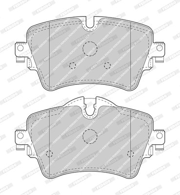 SET PLACUTE FRANA FERODO FDB4945 - Compatibil cu BMW, MINI