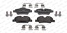 Set placute frana Ferodo FDB4946