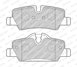 Set placute frana Ferodo FDB4946