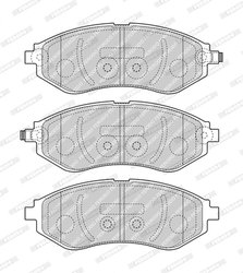 SET PLACUTE FRANA FERODO FDB4971 - Compatibil cu CHEVROLET