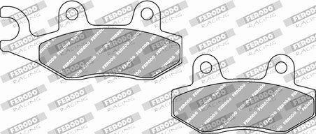 SET PLACUTE FRANA FERODO RACING FDB497EF - Piesa auto compatibila cu mai multe marci