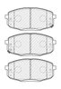Set placute frana Ferodo FDB4985