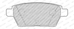 Set placute frana Ferodo FDB4997