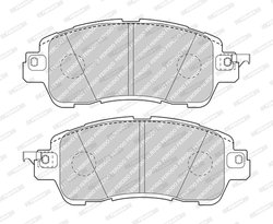 SET PLACUTE FRANA FERODO FDB5015 - Compatibil cu MAZDA