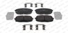 SET PLACUTE FRANA FERODO FDB5038 - Compatibil cu HYUNDAI, KIA