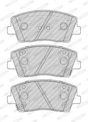 SET PLACUTE FRANA FERODO FDB5045 - Compatibil cu GENESIS, KIA