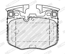 Set placute frana Ferodo FDB5055